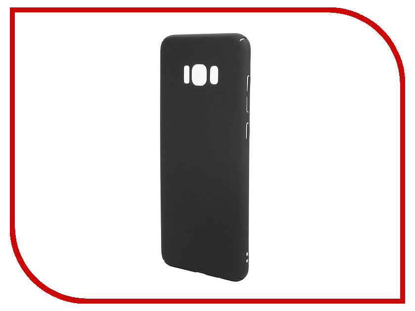 фото Аксессуар Чехол Brosco для Samsung Galaxy S8 Plus Black SS-S8P-4SIDE-ST-BLACK