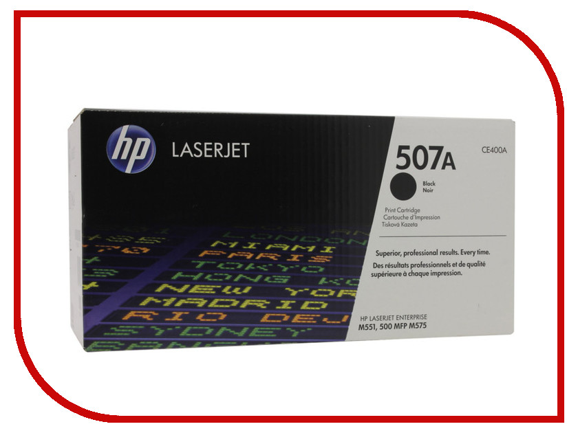 

Картридж HP 507A LaserJet CE400A Black