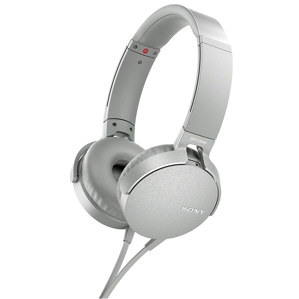 фото Наушники sony mdr-xb550ap white