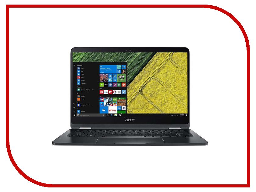 фото Ноутбук Acer Spin 7 SP714-51-M50P NX.GMWER.001 (Intel Core i5-7Y54 1.2 GHz/8192Mb/256Gb SSD/No ODD/Intel HD Graphics/Wi-Fi/Bluetooth/Cam/14.0/1920x1080/Touchscreen/Windows 10 64-bit)