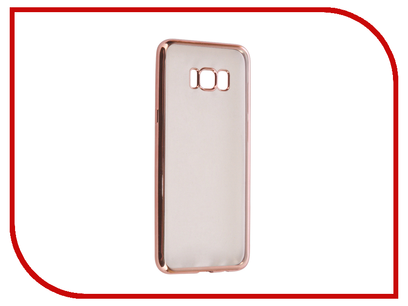 фото Аксессуар Чехол Samsung Galaxy S8 Plus iBox Blaze Silicone Pink frame