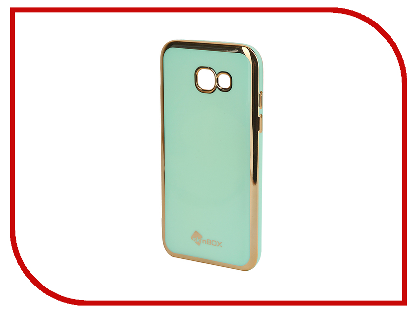 фото Аксессуар Чехол-накладка Samsung Galaxy A5 (2017) SkinBox Silicone Mint T-S-SGA52017n-005