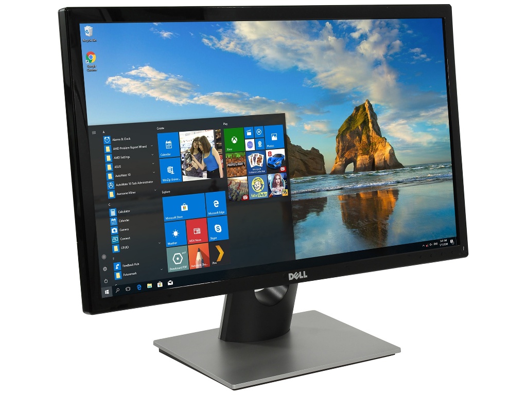 фото Монитор dell se2417hg black