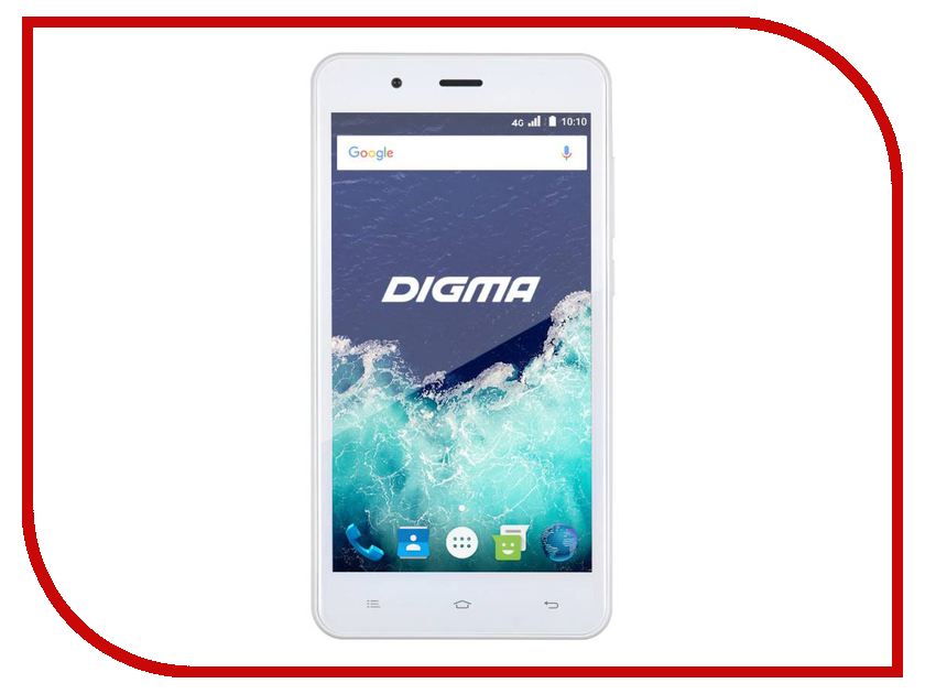 фото Сотовый телефон Digma Vox S507 4G White