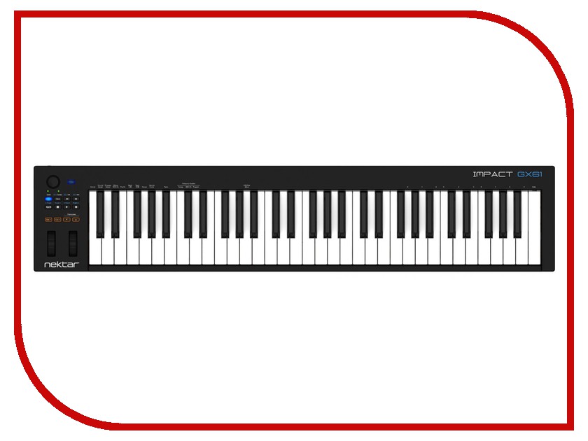 

MIDI-клавиатура Nektar Impact GX61, Impact GX61