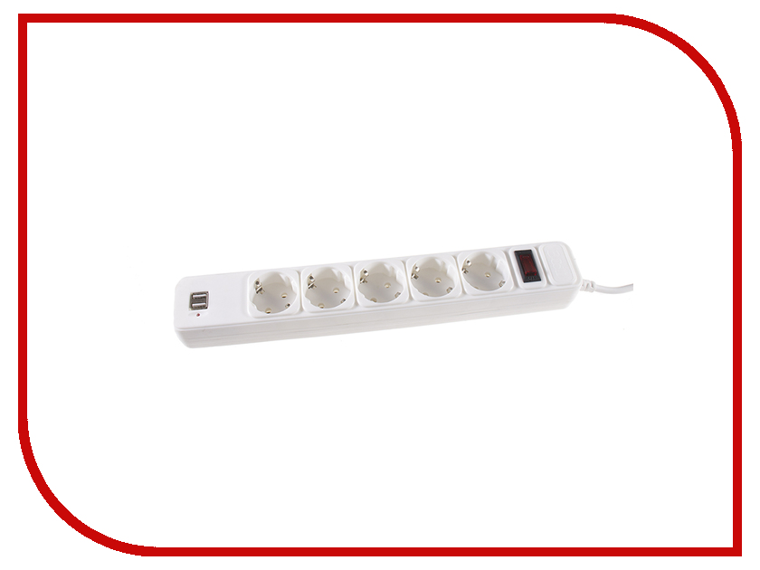 

Сетевой фильтр 3Cott 3C-SP1005UW-1.8