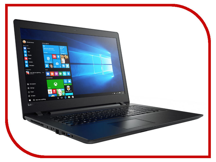 фото Ноутбук Lenovo V110-17ISK 80VM000RRK (Intel Core i3-6006U 2.0 GHz/4096Mb/1000Gb/DVD-RW/Intel HD Graphics/Wi-Fi/Bluetooth/Cam/17.3/1600x900/Windows 10 64-bit)