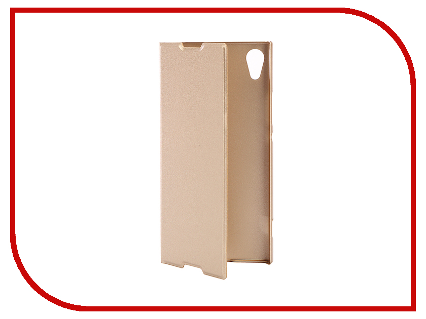 фото Аксессуар Чехол Sony Xperia XPERIA XA1 BROSCO PU Gold XA1-BOOK-GOLD