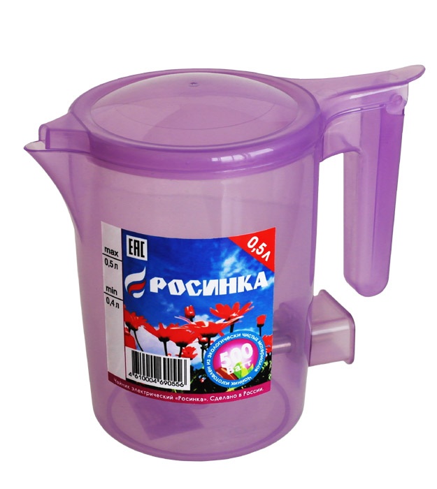 фото Чайник Росинка ЭЧ 0.5/0.5-220 Lilac