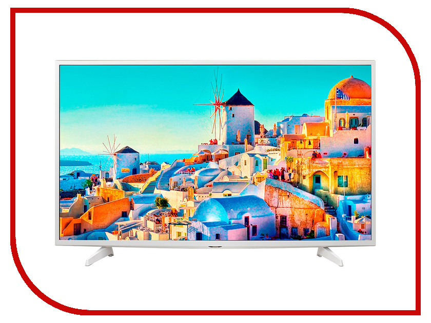 фото Телевизор LG 49UH619V White