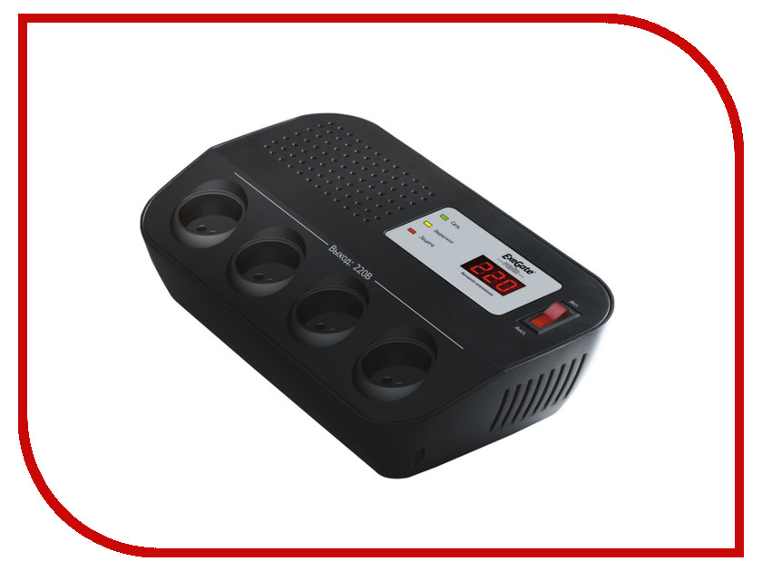 

Стабилизатор ExeGate Power RP-500 259013