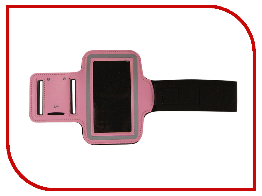 фото Аксессуар Megamind М5133 Спортивный чехол для телефона на руку Pink