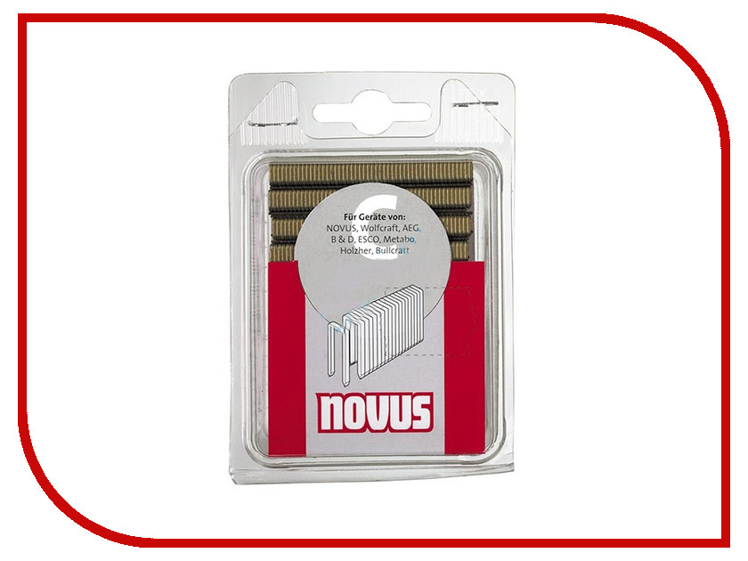 

Скобы Novus 4/18 2000шт 042-0594