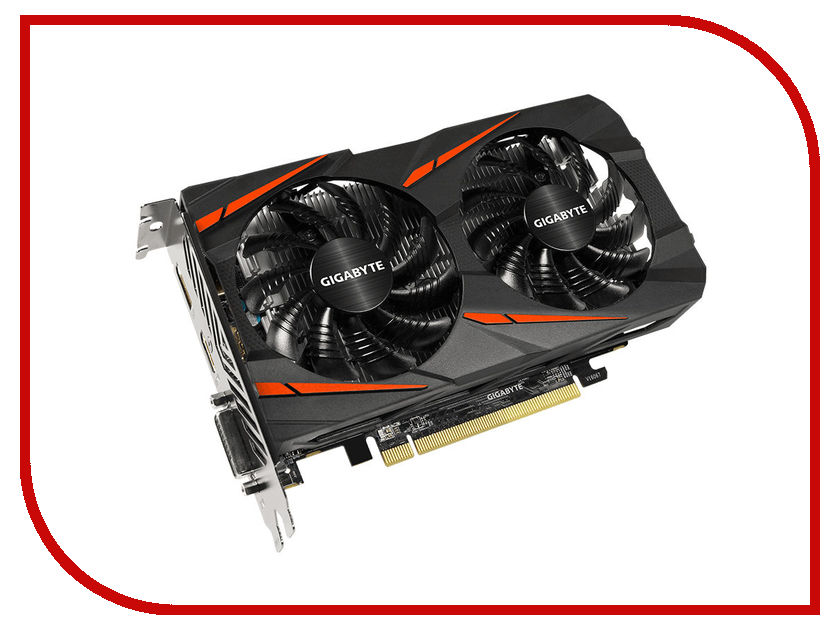 фото Видеокарта GigaByte Radeon RX 560 Gaming OC 4G 1234Mhz PCI-E 3.0 4096Mb 7000Mhz 128 bit DVI HDMI GV-RX560GAMING OC-4GD (rev. 2.0)