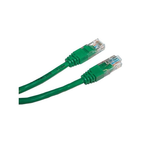 Сетевой кабель ExeGate UTP cat.5e 3m Green 258678