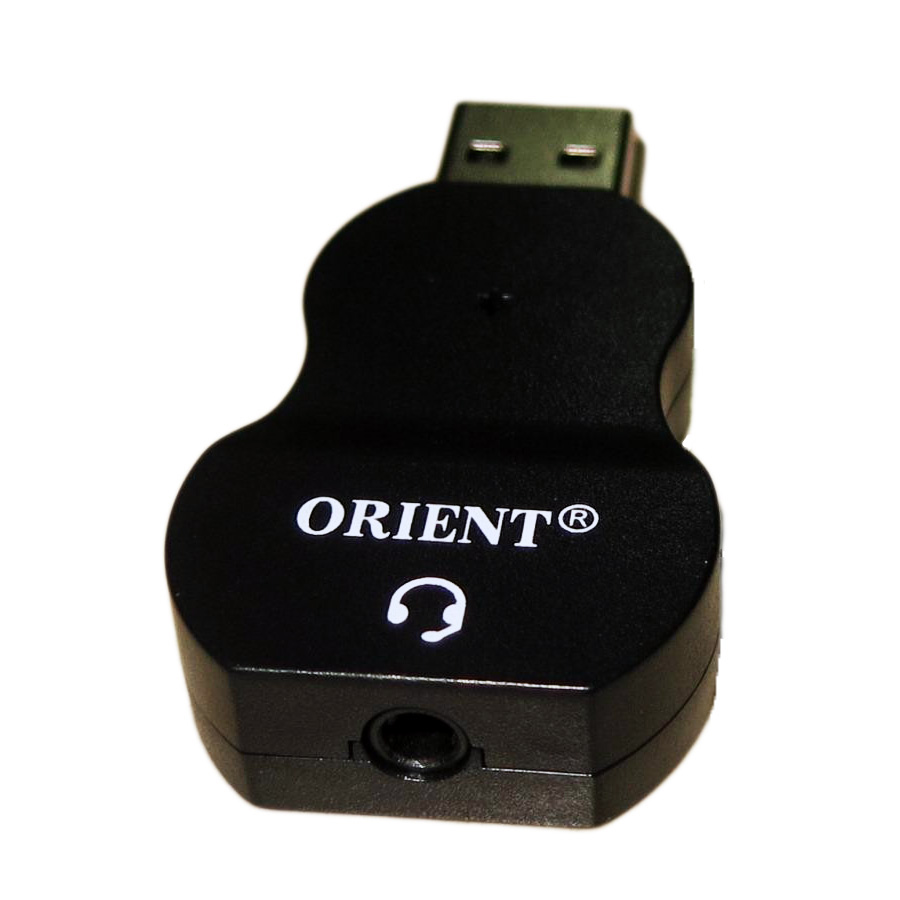 фото Звуковая карта Orient AU-03 USB to Audio 3.5 Jack