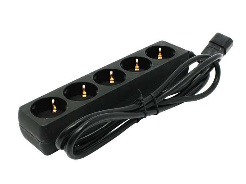 фото Сетевой фильтр ExeGate SPU-5-1.8B 5 Sockets 1.8m Black 221202