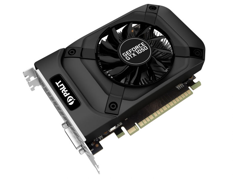 фото Видеокарта Palit GeForce GTX 1050 StormX 1354Mhz PCI-E 3.0 2048Mb 7000Mhz 128 bit DVI HDMI HDCP NE5105001841-1070F