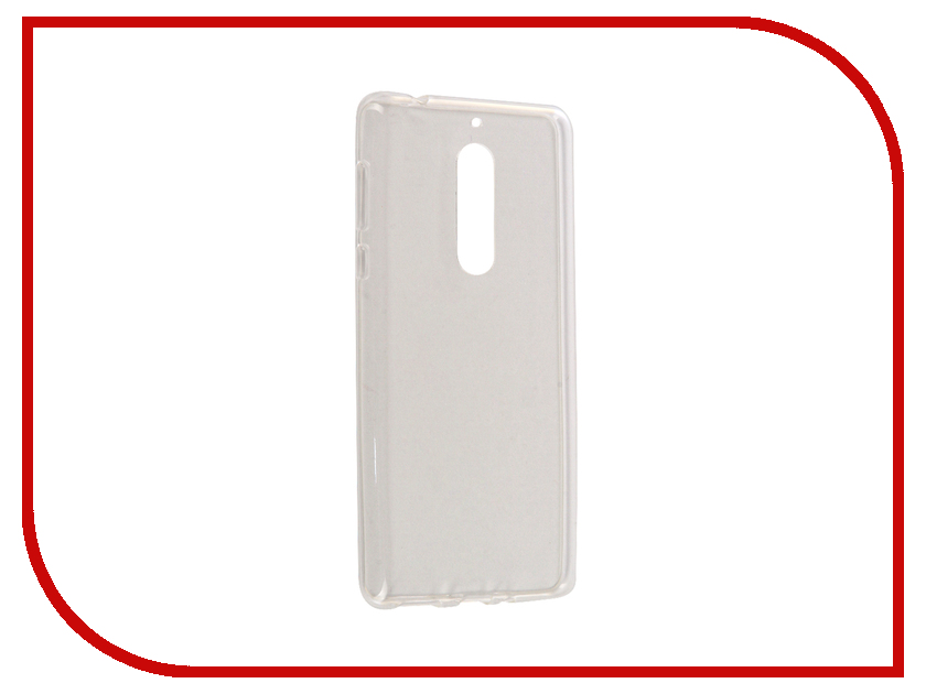 фото Аксессуар Чехол Nokia 5 SkinBox Slim Silicone Transparent T-S-N5-005