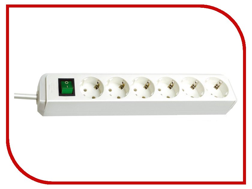 

Сетевой фильтр Brennenstuhl Eco-Line 6 Sockets 1.5m White 1159520015