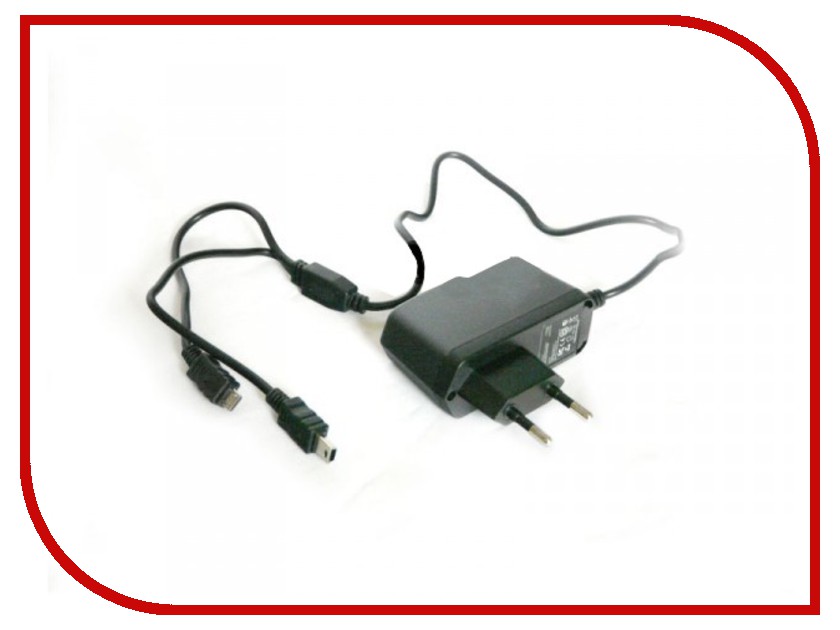 фото Зарядное устройство KS-is Mich CP0520, KS-003 miniUSB / microUSB 2000 mA сетевое