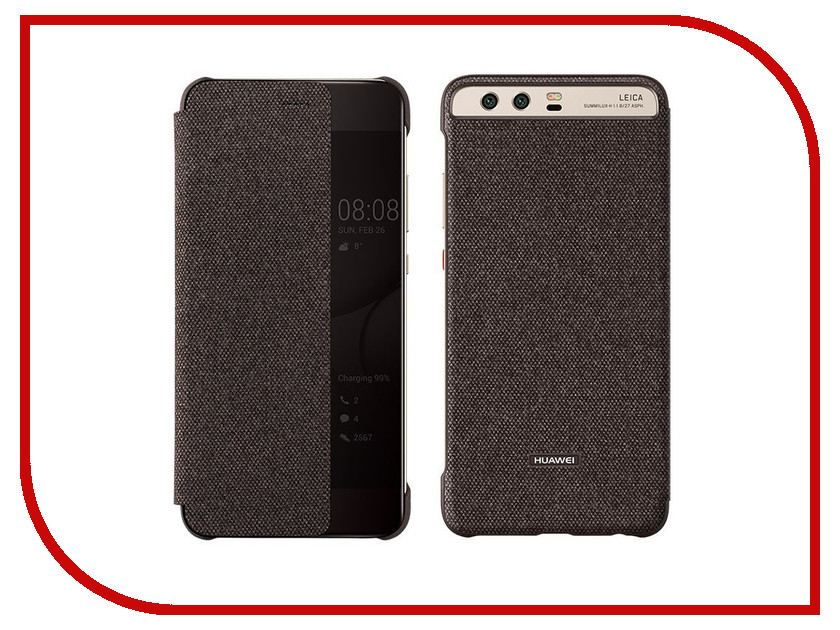 фото Аксессуар Чехол Huawei P10 Smart Cover Brown 51991887