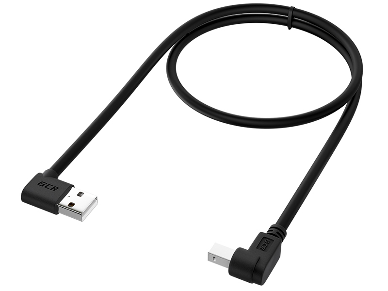 

Аксессуар GCR USB 2.0 AM - BM 1.0m Black GCR-AUPC5AM-BB2S-1.0m, GCR-AUPC5AM-BB2S-1.0m
