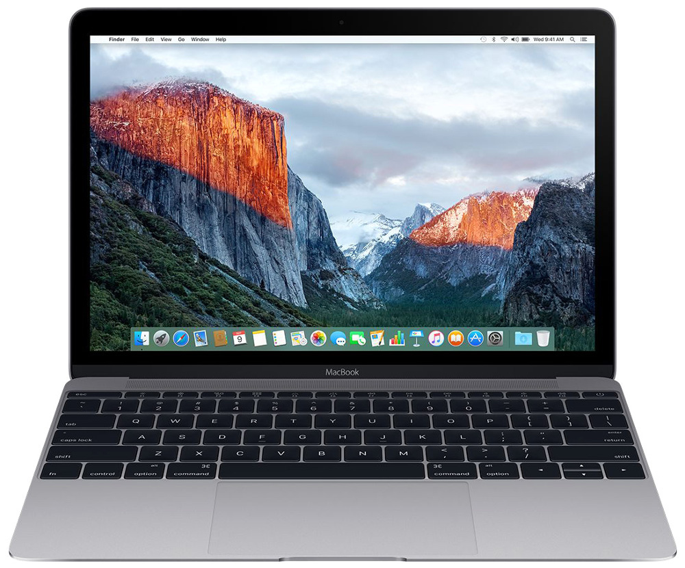 

Ноутбук APPLE MacBook 12 Space Grey MNYG2RU/A (Intel Core i5 1.3 GHz/8192Mb/512Gb/Intel HD Graphics 615/Wi-Fi/Bluetooth/Cam/12.0/2304x1440/macOS Sierra), MNYG2RU/A