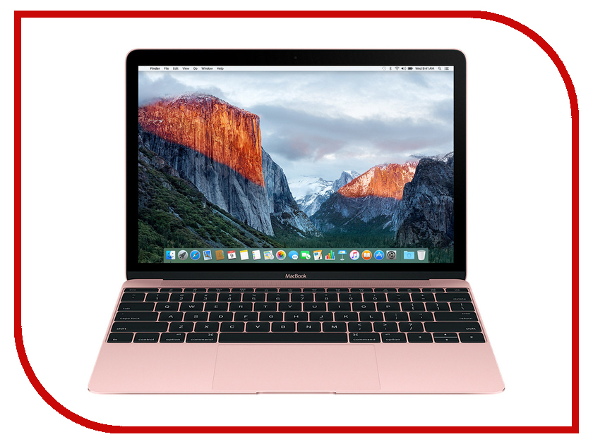 фото Ноутбук APPLE MacBook 12 Rose Gold MNYM2RU/A (Intel Core m3 1.2 GHz/8192Mb/256Gb/Intel HD Graphics 615/Wi-Fi/Bluetooth/Cam/12.0/2304x1440/macOS Sierra)