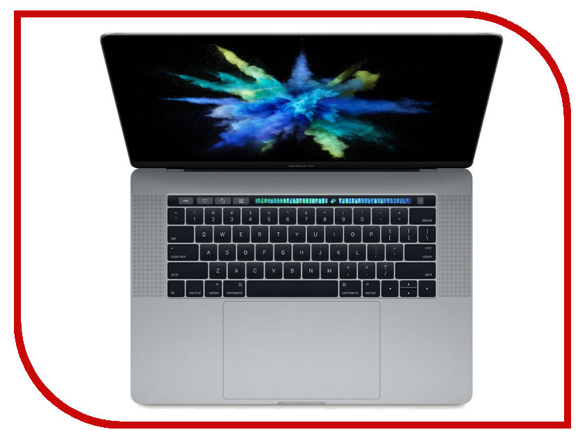 фото Ноутбук APPLE MacBook Pro 15 Space Grey MPTR2RU/A (Intel Core i7 2.8 GHz/16384Mb/256Gb/Radeon Pro 555 2048Mb/Intel HD Graphics 630/Wi-Fi/Bluetooth/Cam/15.4/2880x1800/macOS Sierra)