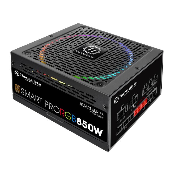 Блок питания Thermaltake Smart Pro RGB 850W PS-SPR-0850FPCBEU-R блок питания redragon rgps 850w 70489