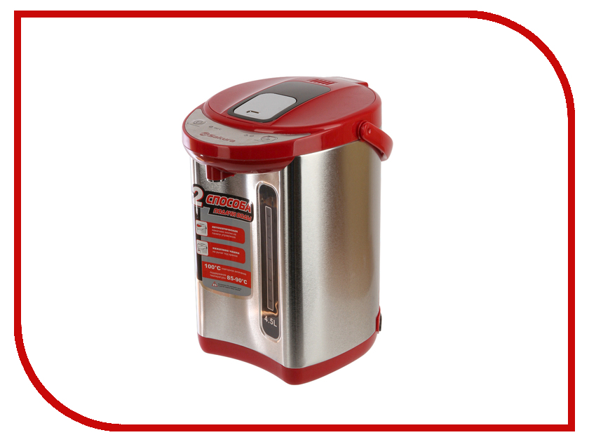 

Термопот Sakura SA-314RS Steel-Red