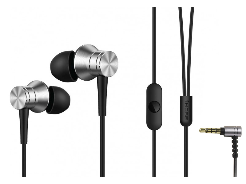Наушники Xiaomi 1More E1009 Piston Fit In-Ear Headphones Silver xiaomi h1707 1more triple driver over ear headphones black