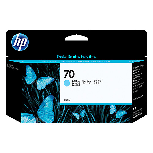 

Картридж HP 70 C9390A 130ml Light Cyan для HP DJ Z2100/Z3100, C9390A