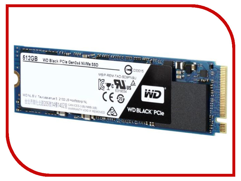 фото Жесткий диск 512Gb - Western Digital WDC Black WDS512G1X0C