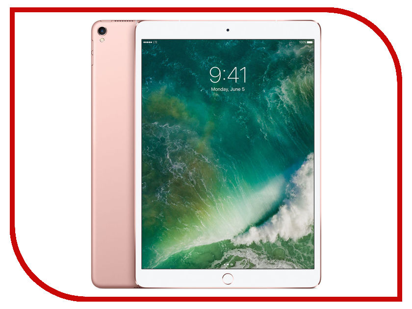 фото Планшет APPLE iPad Pro 2017 10.5 256Gb Wi-Fi + Cellular Rose Gold MPHK2RU/A