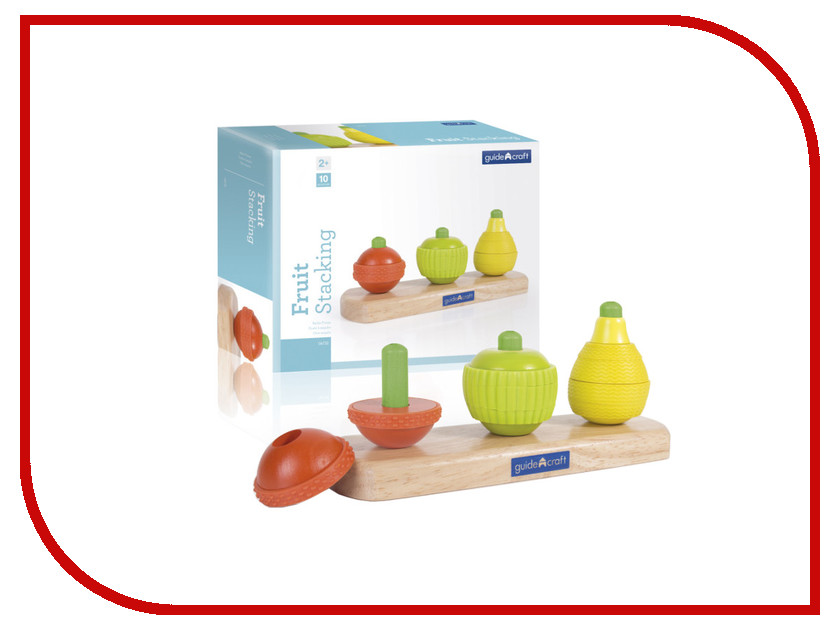 

Игрушка Guidecraft Fruit Stacking G6732