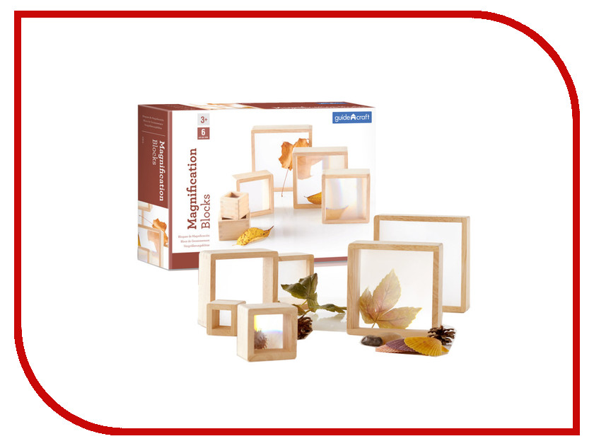 

Игра Guidecraft Magnification Blocks G3018