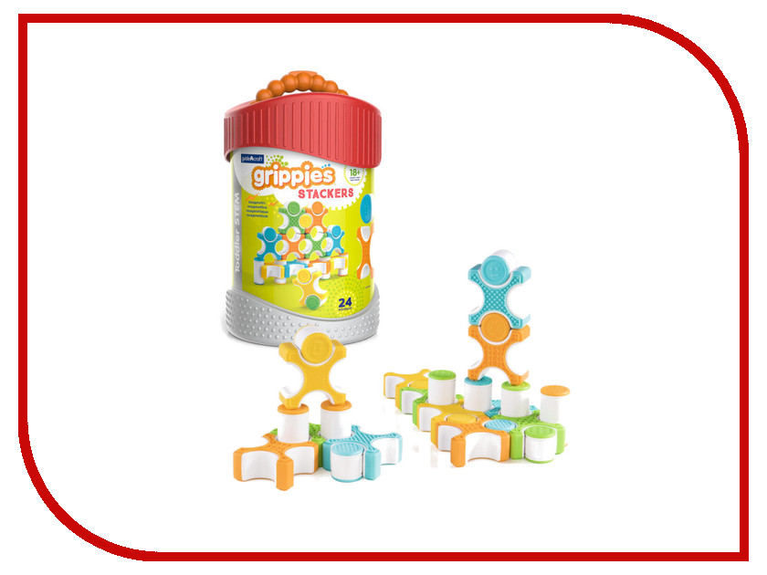

Конструктор Guidecraft Better Builders Grippies Stackers 24 дет. G8314