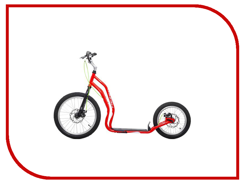 

Самокат Yedoo Mezeq New Disc Red-Black 111207