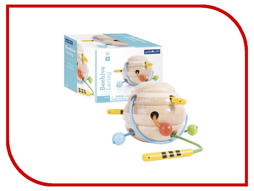 

Игрушка Guidecraft Beehive Lacing G6802