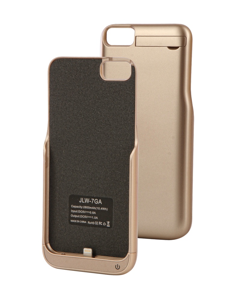 

Аксессуар Чехол-аккумулятор Activ для iPhone 7 JLW 7GA 2800 mAh Gold 66002, 66002