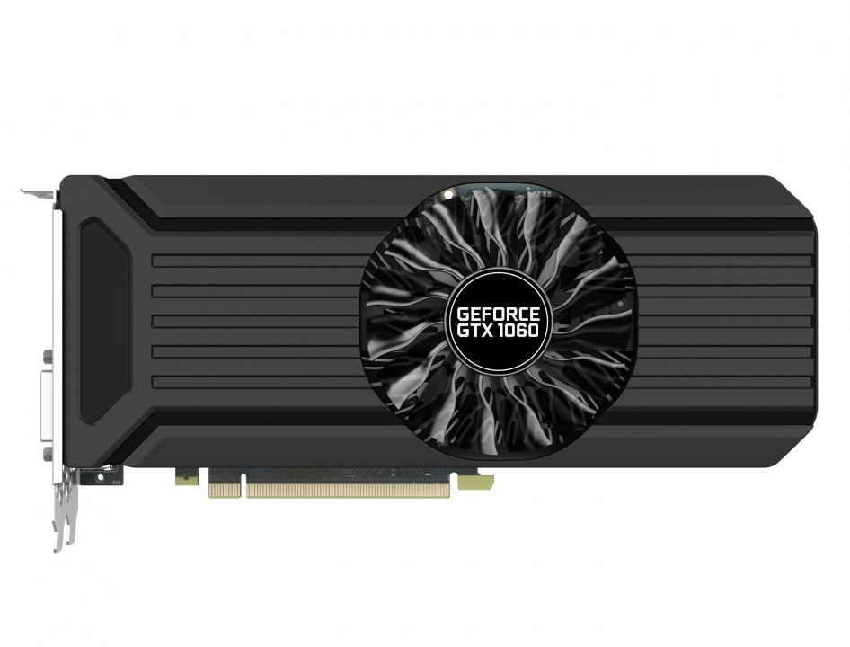 

Видеокарта Palit GeForce GTX 1060 Stormx 1708Mhz PCI-E 3.0 6144Mb 8000Mhz 192 bit DVI HDMI HDCP NE51060015J9-1061F, NE51060015J9-10