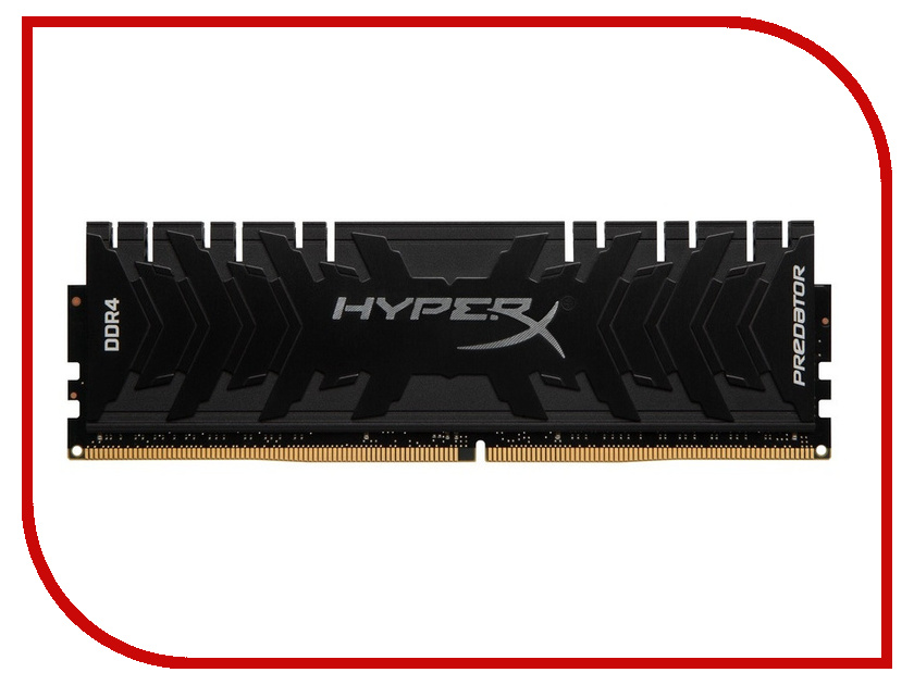 

Модуль памяти Kingston HyperX Predator DDR4 DIMM 3000MHz PC4-24000 CL15 - 16Gb HX430C15PB3/16