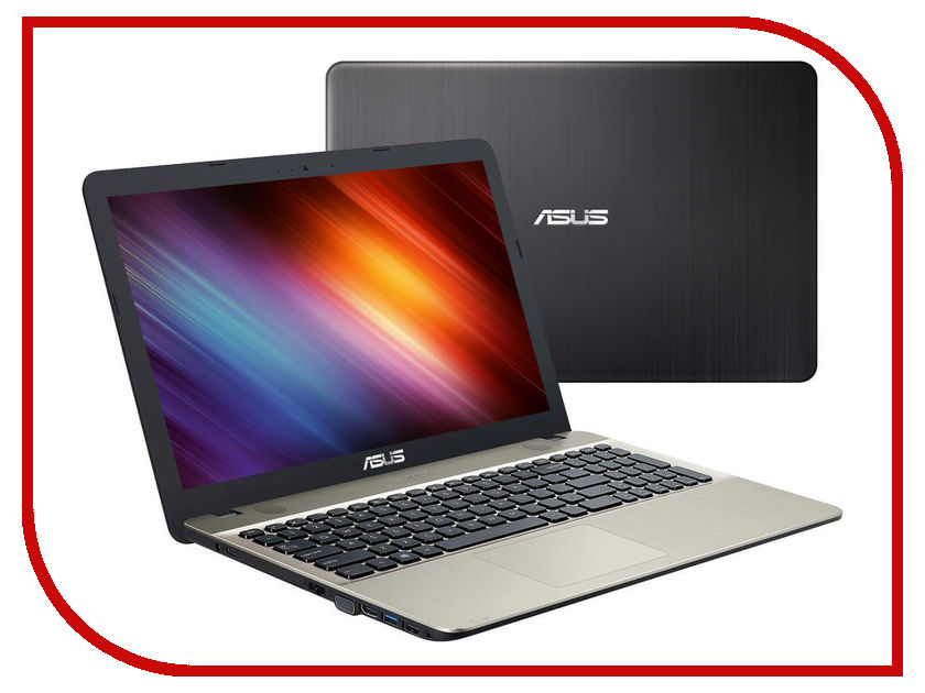 фото Ноутбук ASUS X541UJ-GQ526 90NB0ER1-M09430 (Intel Core i3-6006U 2.0 GHz/4096Mb/500Gb/No ODD/nVidia GeForce 920M 2048Mb/Wi-Fi/Bluetooth/Cam/15.6/1366x768/DOS)