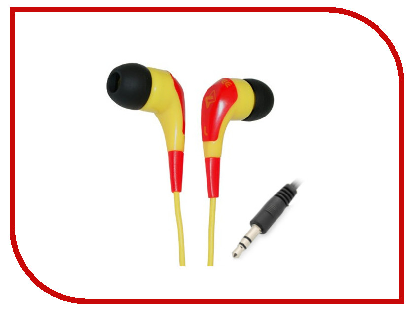 фото Наушники Fischer Audio JB Three Yellow-Red