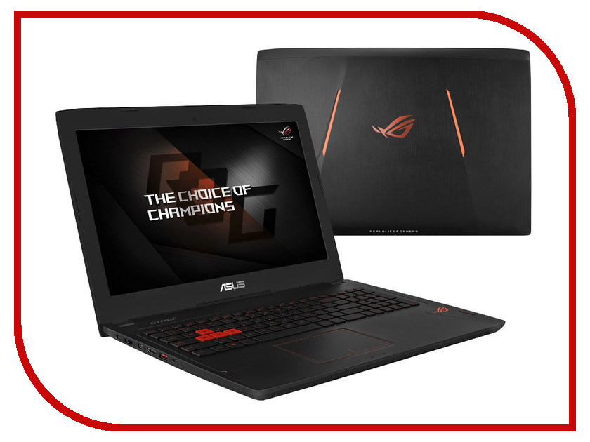 фото Ноутбук ASUS GL502VS-GZ217T 90NB0DD1-M02960 (Intel Core i7-7700HQ 2.8 GHz/16384Mb/1000Gb + 256Gb SSD/nVidia GeForce GTX 1070 8192Mb/Wi-Fi/Bluetooth/Cam/15.6/1920x1080/Windows 10 64-bit)