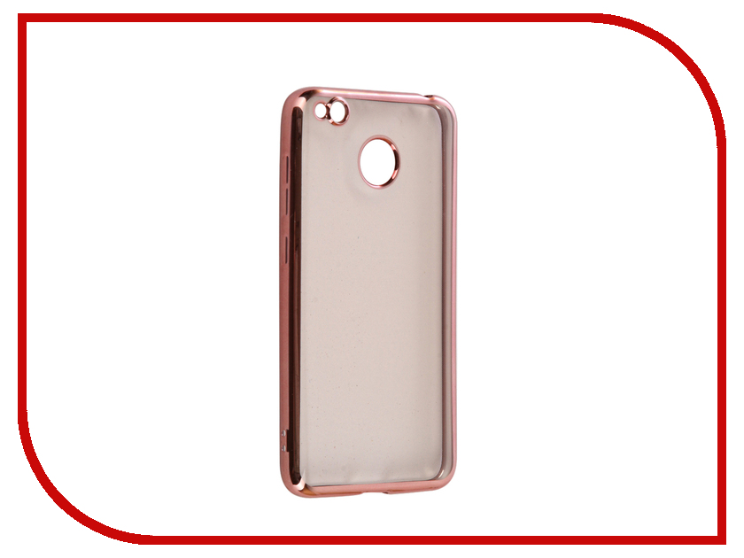 фото Аксессуар Чехол Xiaomi Redmi 4X iBox Blaze Silicone Pink frame