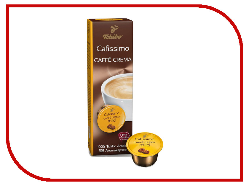 

Капсулы Tchibo Caffe Crema Mild 10шт