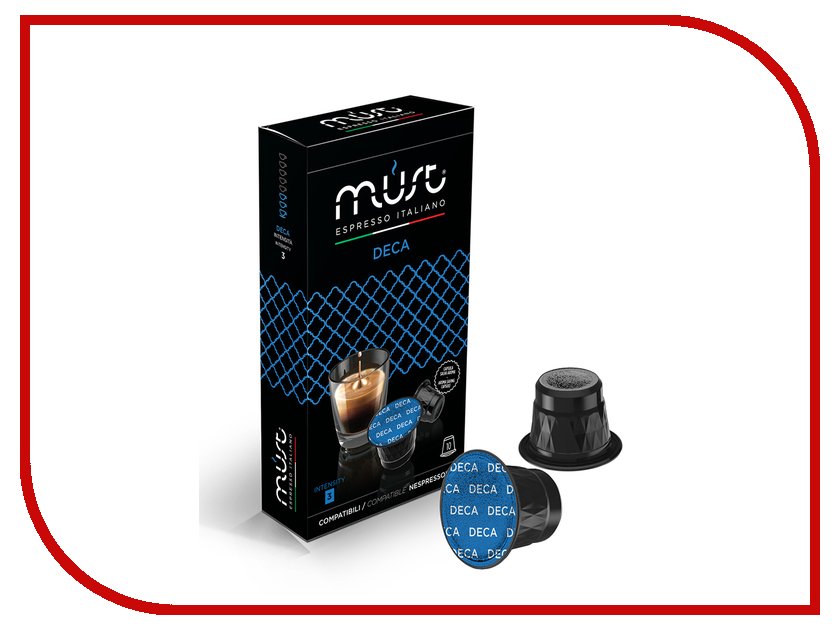 

Капсулы Must Nespresso Deca 10шт